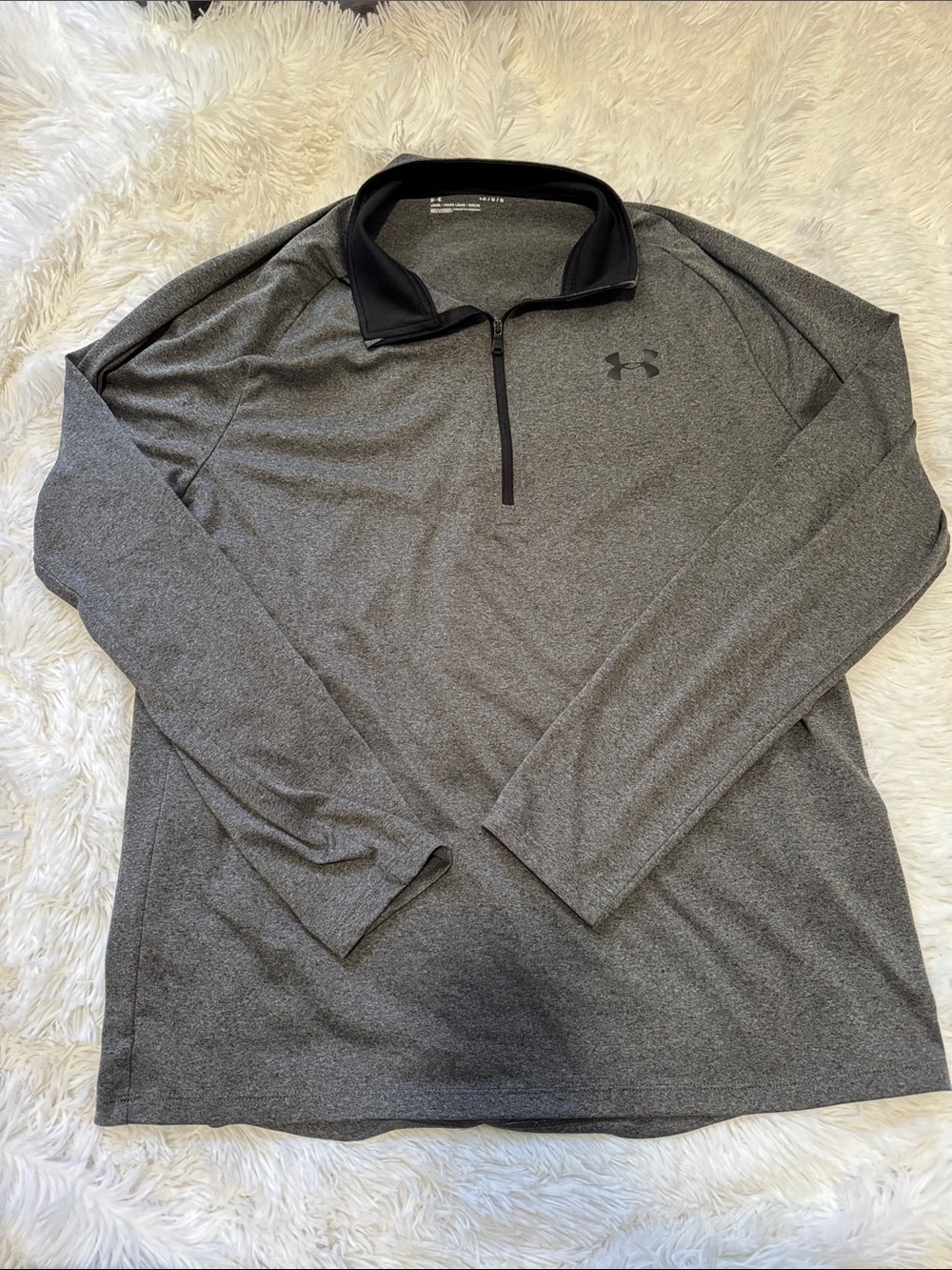 Under Armour Loose Fit Quarter Zip Size Large